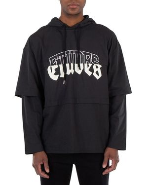 Etudes Studio Pave Oversized Hoodie - Black