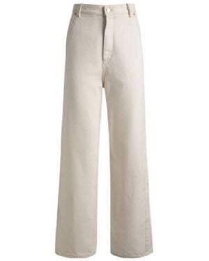 Bally Bone Bleached Denim Jeans, Waist - Grey