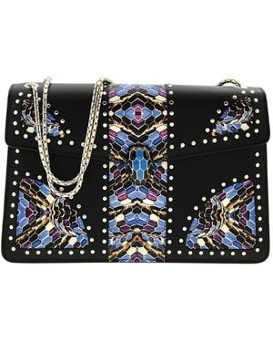 BVLGARI Serpenti Forever Shoulder Bag - Black