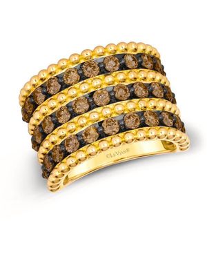 Le Vian Ladies Chocolate Diamonds Rings Set - Metallic