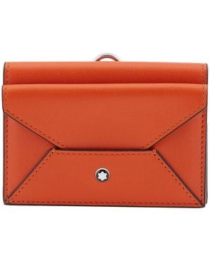 Montblanc Meisterstuck Selection Soft Card Holder - Orange