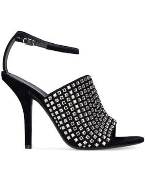 Burberry Ivy Crystal-embellished High Heel S - Black