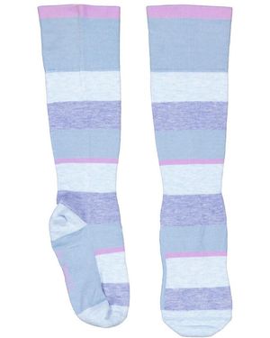 Dr. Segal Stripes Cotton Energy Compression Socks - Blue