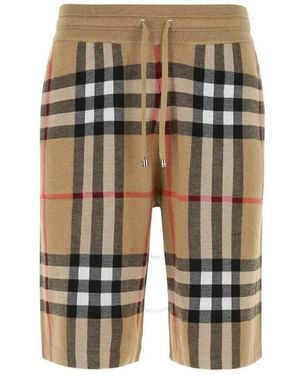 Burberry Vintage Check Shorts - Green