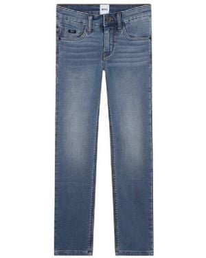 BOSS Slim Fit Denim Trousers - Blue