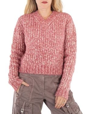 Acne Studios Off Wool Blender Sweater - Pink