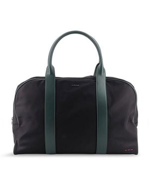 Kiton Nylon Travel Bag - Black