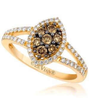 Le Vian Ladies Chocolate Diamond Rings Set - Metallic