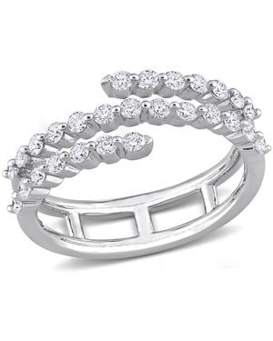 Created Forever 5/ Ct Tgw Lab Created Diamond Coil Ring - Metallic
