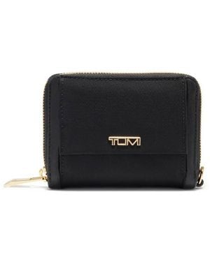 Tumi Voyageur Trifold Zip-Around Lightweight Wallet - Black