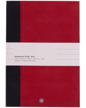 Montblanc 2 Fine Stationery #146 Slim Notebooks - Red