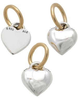 PANDORA Sterling Two-Tone Splittable Friendship Triple Dangle Charm - Metallic