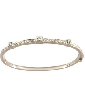 Penny Preville Diamond Bangle - Metallic