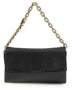 Gucci Medium Chain Shoulder Bag - Black