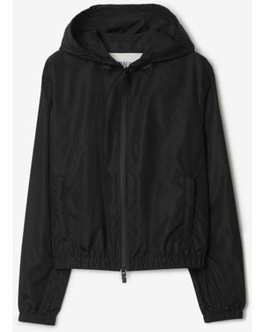 Burberry Knight Stamp Nylon Jacket - Black