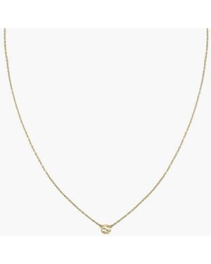 Gucci Interlocking 18K Necklace - Metallic