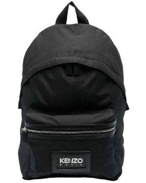 KENZO Graphy Embossed Backpack - Black