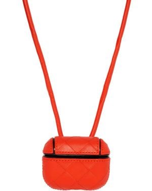 Bottega Veneta Intrecciato Airpods Pro Case - Red