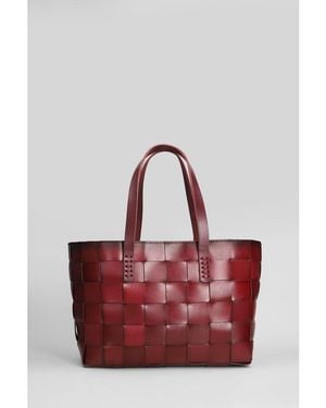 Dragon Diffusion Box Weave Basket Tote - Red