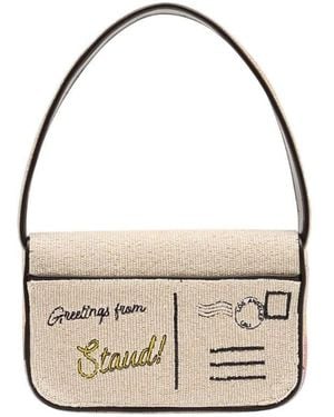 STAUD Tommy Shoulder Bag - Metallic