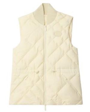 Burberry Ceramic Devonside Vest - Natural