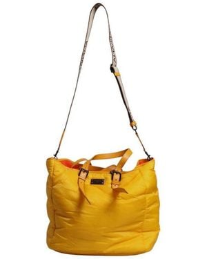 Dolce & Gabbana Dolce & Gabbana Quilted Nylon Shoulder Bag - Yellow