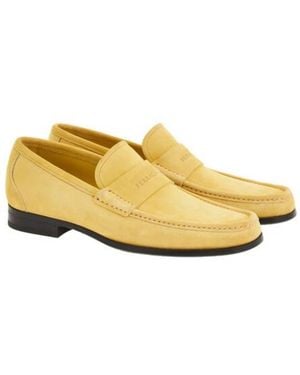 Ferragamo Dupont Signature Moccasin - Yellow