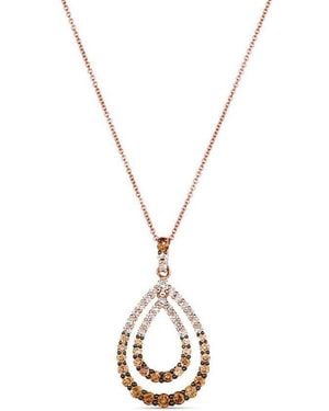 Le Vian Ladies Chocolate Balayage Necklaces Set - Metallic