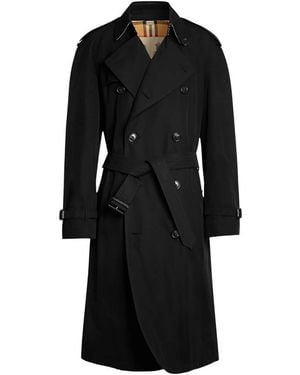 Burberry Westminster Heritage Trench Coat, Brand Size 44 Us - Black