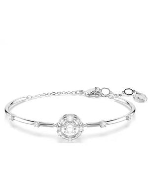 Swarovski Constella Dancing Stone Bangle - Metallic