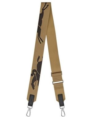 Longchamp Desert Canvas Shoulder Strap - Natural