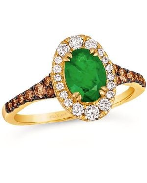 Le Vian Ladies Costa Smeralda Emeralds Rings Set - Green