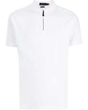 Polo Ralph Lauren Custom Slim Fit Stretch Mesh Polo Shirt - White