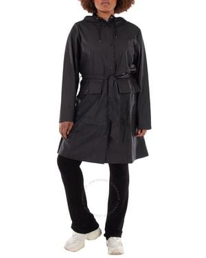 Rains Waterproof Curve W Jacket - Black