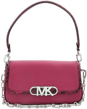 Michael Kors Medium Parker Shoulder Bag - Purple