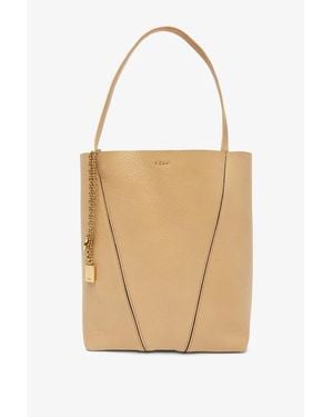 Chloé Spin Tote Bag - Natural
