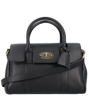 Mulberry Small Bayswater Satchel Bag - Black