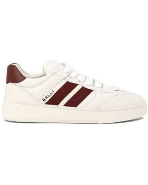 Bally Rebby Leather Low-Top Trainers - Pink