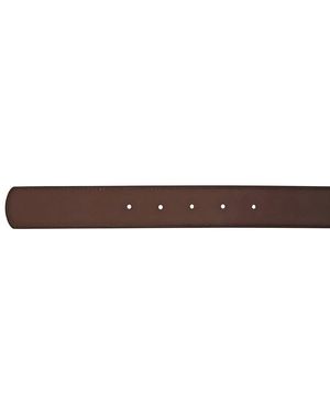 Ferragamo Reversible Leather Gancini Belt - Brown