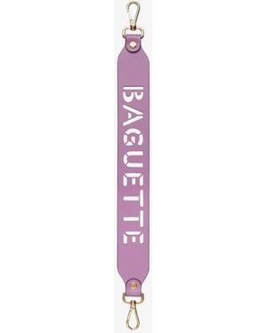 Fendi Strap You- Leather Mini Shoulder Strap - Purple