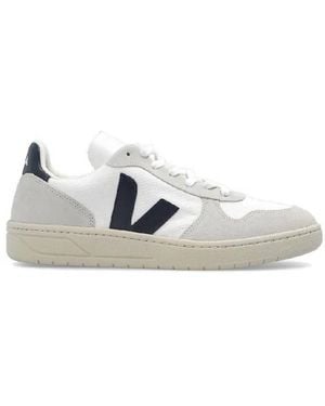 Veja Nautico V-10 B-Mesh Trainers, Brand Size 39 Us - White