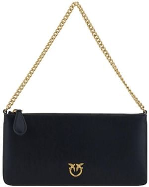Pinko Horizontal Flat Clutch - White