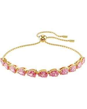 Swarovski Pear Cut Matrix Bracelet - Metallic