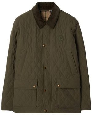 Burberry Quilted Nylon Barn Jacket - Green