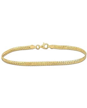 Amour 3Mm Herringbone Bracelet - Metallic