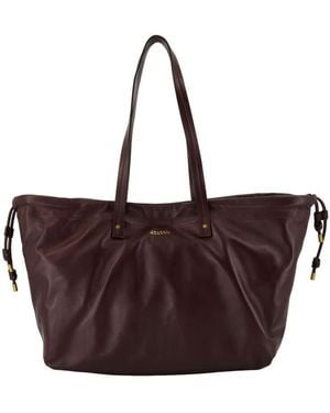 Isabel Marant Silven Ew Tote - Brown