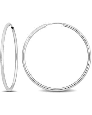 Amour 30Mm Hoop Earrings - Metallic