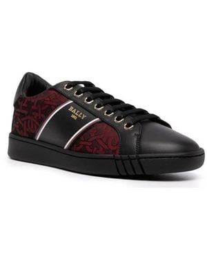 Bally Wilson Wisia-T Low-Top Trainers, Brand Size 37 Us - Black