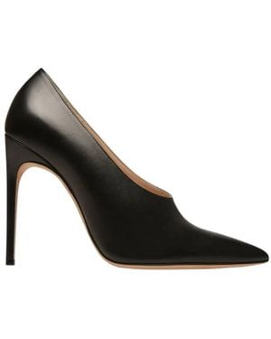 Bally Ninfa 105 Leather Pumps, Brand Size 35 Us - Black