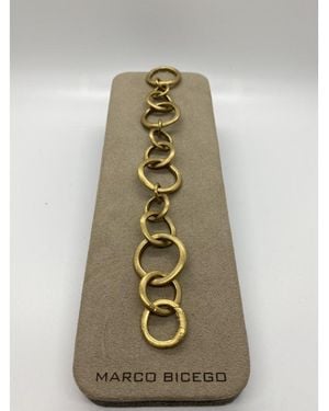 Marco Bicego 18K Link Small Gauge Bracelet Bb1349.Y.02 - Green